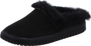 Gemini Damen Velour Pantolette schwarz Größe 37