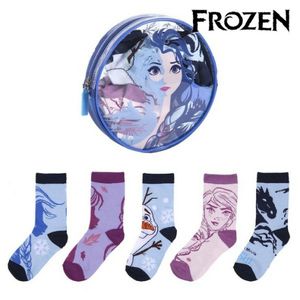 Socken Frozen (5 Paar) Bunt Fußgröße: 19-22