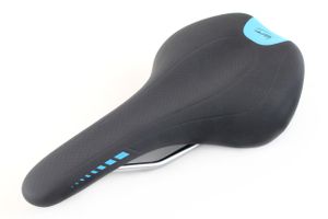 Contec Fahrrad Sattel 'NEO Sport Z Fit' schwarz blau unisex Sportsattel - auch für E-Bike