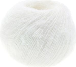Lana Grossa Per Fortuna 009 Weiß 50g