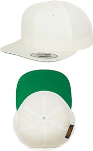 FLEXFIT 6089M | Classic Snapback Cap / Czapka / Kapelusz - Kolor: Naturalny - Rozmiar: Jeden rozmiar