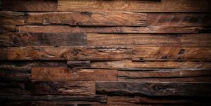 Magnettafel Pinnwand XXL Holz Holzplanken dunkel rustikal : 120 x 60 cm