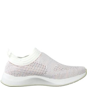 Tamaris 1-24711-24 Damen Slipper Sneaker Halbschuhe, Größe:38 EU, Farbe:Weiß
