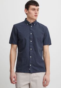 CASUAL FRIDAY CFAnton fil a fil shirt Herren Kurzarmhemd Herrenhemd Hemd Button-Down-Kragen Unifarben Regular Fit