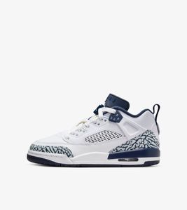 Nike Air Jordan Spizike Low GS "Obsidian", modrá, veľkosť: 38,5