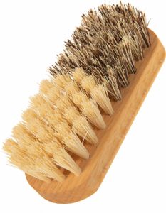 SIDCO Gemüsebürste Buchenholz Kartoffelbürste Küchenbürste Holz Naturbürste rund