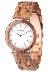 Laimer 0072 Holz-Damenuhr Leona