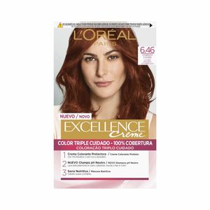 L'oreal Excellence Cream Tint Hair Color #6.46-rubio-oscuro-cobrizo-caoba
