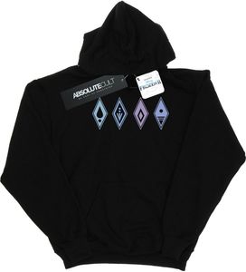 Disney - "Frozen 2" Kapuzenpullover für Damen BI8122 (M) (Schwarz)