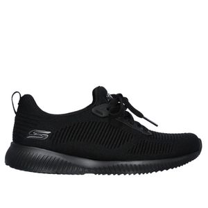 Skechers BOBS Damen Sneaker SQUAD TOUGH TALK Schwarz