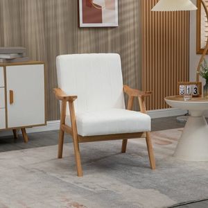 Homcom HOMCOM Čalouněné křeslo s područkami 839-591V00 Homcom HOMCOM Čalouněné křeslo s područkami 839-591V00