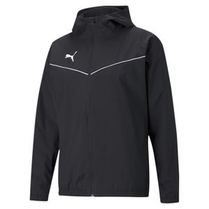 teamRISE All Weather Jacket Jr., Velikost:164, Barvy:Puma Black-Puma White
