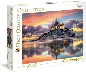Clementoni High Quality Collection Puzzle "Mont Saint Michel" 1000 dílků