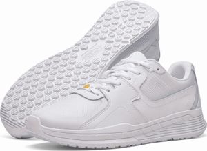 Shoes For Crews CONDOR Arbeitsschuh UNISEX weiß, Berufsschuh für Damen und Herren, Leder, SFC-Laufsohle, Gr. 37
