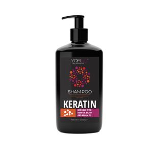 Keratin Shampoo Salz Frei - Mit Moroccan Arganöl & Totes Meer Mineralien Für Lockiges, Welliges und Glattes Haar Sulfate Frei …