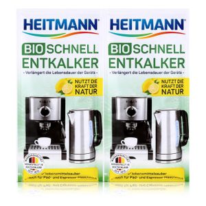 HeitmannSchnell-Entkalker 2x25g - Natürlicher Universalentkalker (1er Pack)