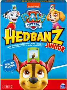 Hedbanz Junior – Paw Patrol, das witzige Ratespiel für 2-4 Fellfreunde ab 4 Jahren