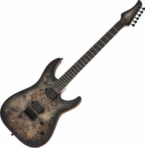 Schecter C-6 Pro Charcoal Burst Gitara elektryczna