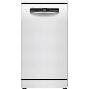 Bosch Serie 4 SPS4ELW01D, Stojací, Úzká (45 cm), Bílá, Černá, 1,75 m, 1,65 m