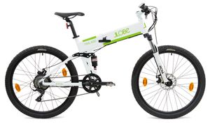 LLobe E-Bike 27,5" Alu MTB-Faltbike FML 830 weiß, 36V/10,4Ah, 9-Gang Shimano