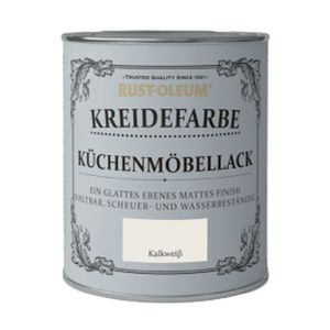 Rust-Oleum Kreidefarbe Küchenmöbellack 750 ml kalkweiss