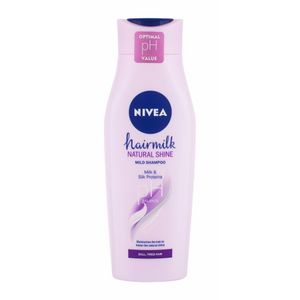 Nivea Hairmilk Natural Shine Pečující Šampon 400 Ml