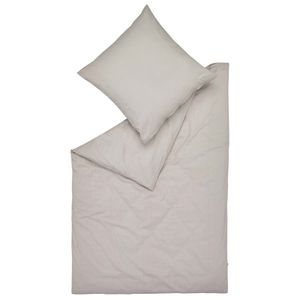 Esprit Flanell-Bettwäsche-Garnitur Cuno lightgrey Größe 200x200