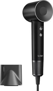 Laifen Swift ionisierender Haartrockner, 110.000 U/min, 1400 W (120 V), 1600 W (230 V), Schwarz