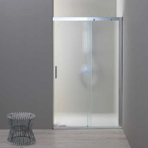 Posuvné Sprchové Dvere Do Niky 130 Cm Dream Pevná Časť Na Pravej Strane Matné Sklo