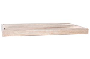 Cosy & Trendy Brotschneidebrett mit Auffangschale - Holzgummi - 44 x 28 cm