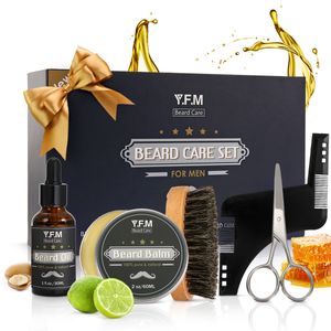 YFM Beard Care Set - Komplette Bartpflege für Männer