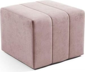 LIKMA Pouf, Hocker Schmutziges Rosa 46x35x46 cm, 3D-Effekt Velvet Sitzhocker, Fußhocker, Pouf Hocker, Polsterhocker, Moderne Sitzbank, Ottoman LIKMA Pouf, Hocker Schmutziges Rosa 46x35x46 cm, 3D-Effekt Velvet Sitzhocker, Fußhocker, Pouf Hocker, Polsterhocker, Moderne Sitzbank, Ottoman