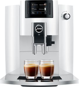 JURA Kaffeevollautomat E6 Piano Black (EB), Schwarz