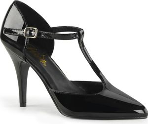 VANITY-415 Damen Pumps von Pleaser, Schwarz Lack , EU 39, US 9