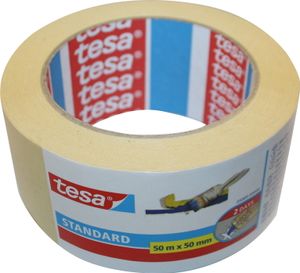 TESA Nastro in carta adesivo 50 mm x 50 m Papier Beige 1 Stück(e)