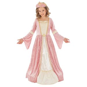 Kinderkostüm Prinzessin mit Reifrock deluxe 128