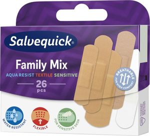 Salvequick Family Mix, plastry, 26 sztuk