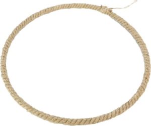 Ring -Twine- Deko-Hänger 25cm natur