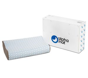 Kopfkissen Alpha Mat, Schaumstoff Kissen mit Alpha Technology, Kühlender Stoff Alpha Cool, , Beige