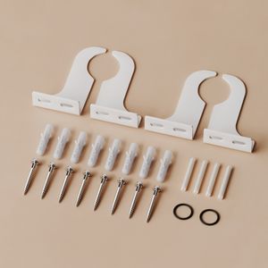 S'AFIELINA Heizkörper Halterung 48 × 88mm Montagematerial Befestigung Satz Montage Set Aufhängung Halter Halterung für Paneel-/Flachheizkörper 3 Stück