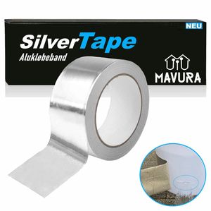 SilverTape Aluminium Tape Alu Klebeband Isolierung hitzebeständig wasserdicht 5m