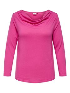 Bluzka Plus Size V-Neck Długi rękaw Regular Fit | 46-48