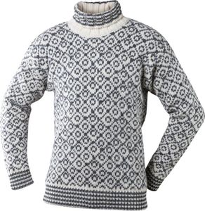 Devold Svalbard Uni High-Neck Wollsweater, Größe:XL, Devold_Farbe:offwhite/anthracite
