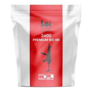 Umarex Heckler & Koch PremiumBBs 0,3 g 3400 Stück Weiss