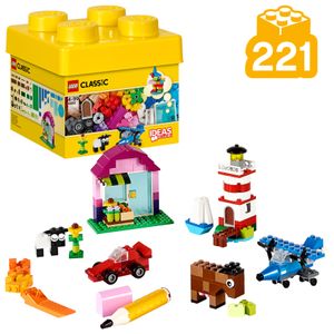 LEGO 10692 Classic Bausteine-Set, buntes Kinderspielzeug ab 4 Jahren mit Aufbewahrungsbox, kreative Geschenkidee für Mädchen und Jungen, Geschenkset