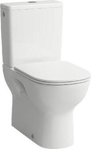 Laufen Lua - Stand-WC, Abgang hinten, Rimless, weiß H8240860000001