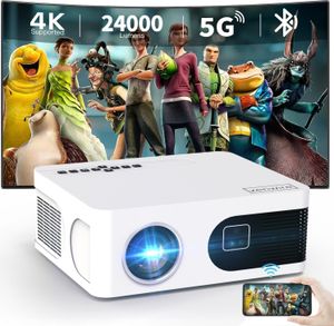 Mini projektor WiFi projektor Android TV FULL HD 4K 18000lm Autofocus Zenwire E601H Mini projektor WiFi projektor Android TV FULL HD 4K 18000lm Autofocus Zenwire E601H