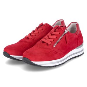 Gabor Comfort Sneaker in Übergrößen Rot 06.528.68 große Damenschuhe, Größe:43