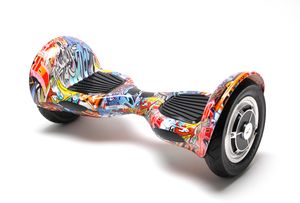 10 calowy Hoverboard, Off-Road HipHop Orange PRO, Zasięg Rozszerzony, Smart Balance