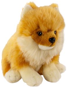 Carl Dick Zwergspitz, Pomeranian Hund sitzend, Hund, ca. 25cm 3557 Kuscheltier, Plüschtier, Stofftier